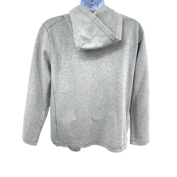 Patrick James Men's Large Gray Zip-Up Hoodie Sweatshirt Casual Athleisure Zip Up - Picture 4 of 8